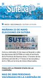 Mobile Screenshot of la-plata.suteba.org.ar