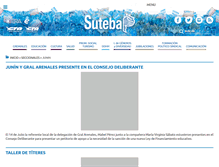 Tablet Screenshot of junin.suteba.org.ar
